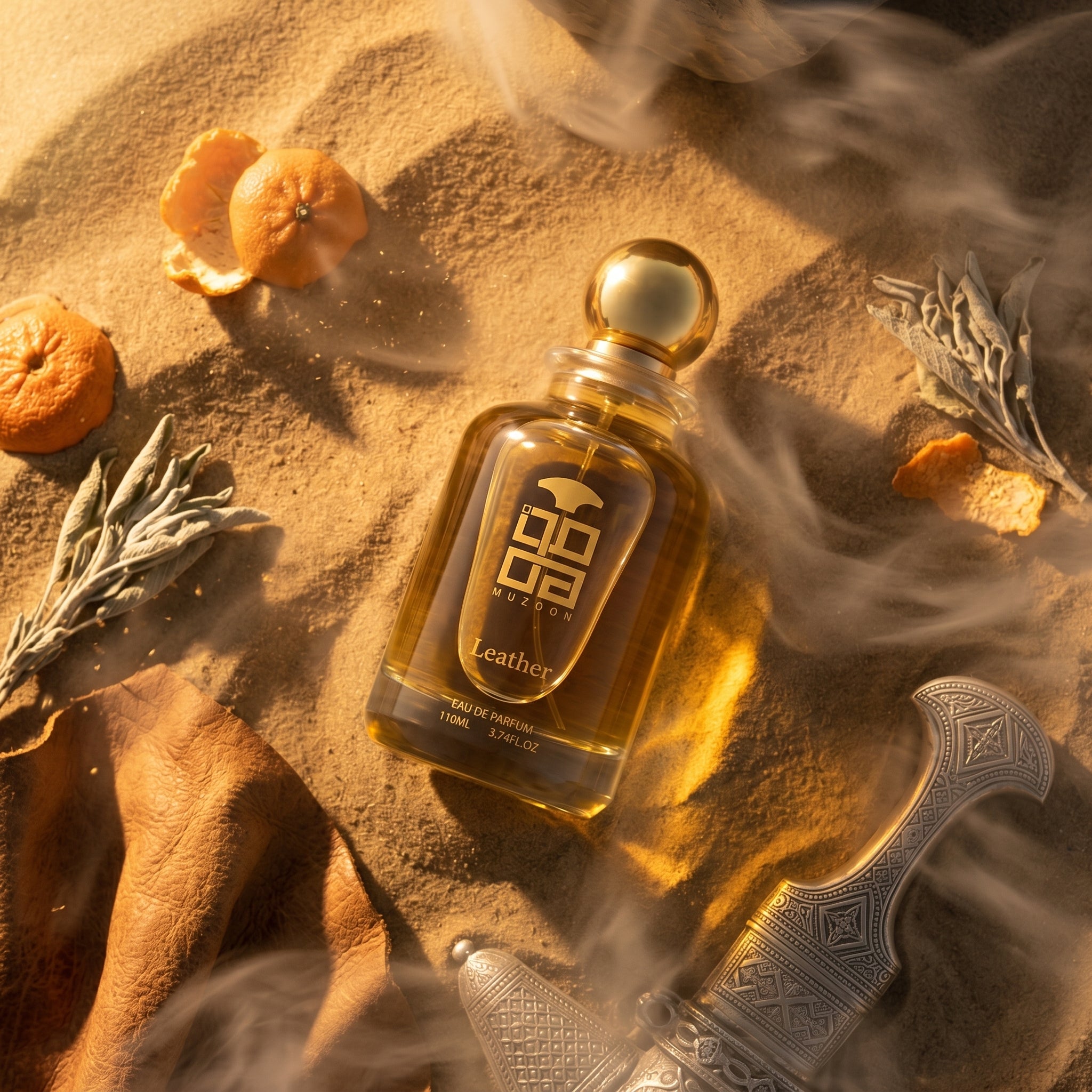 Leather Muzoon lifestyle — shop arabic EDP perfume online in Oman