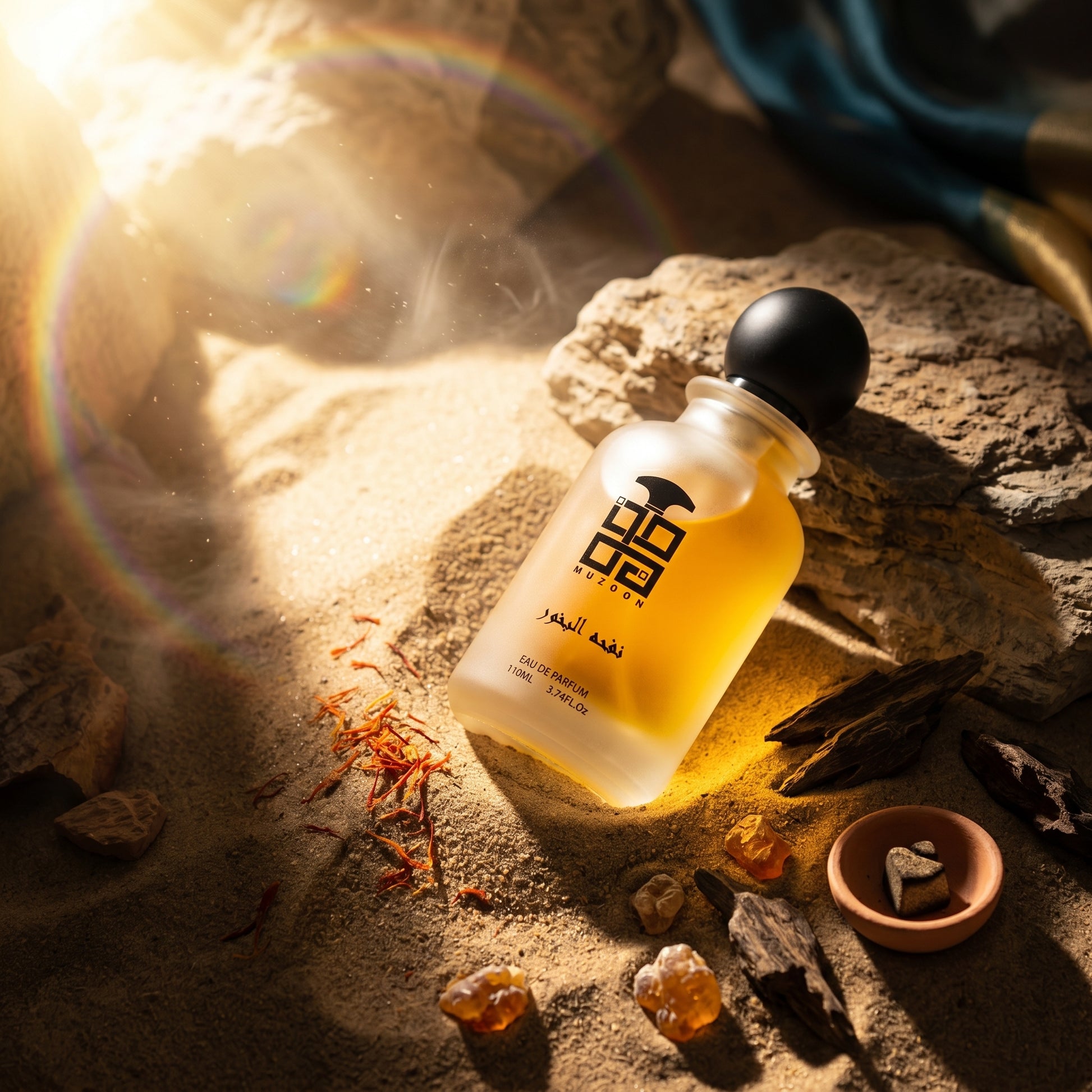 Nafhat Albukhour Muzoon lifestyle — shop arabic oud perfume online in Oman