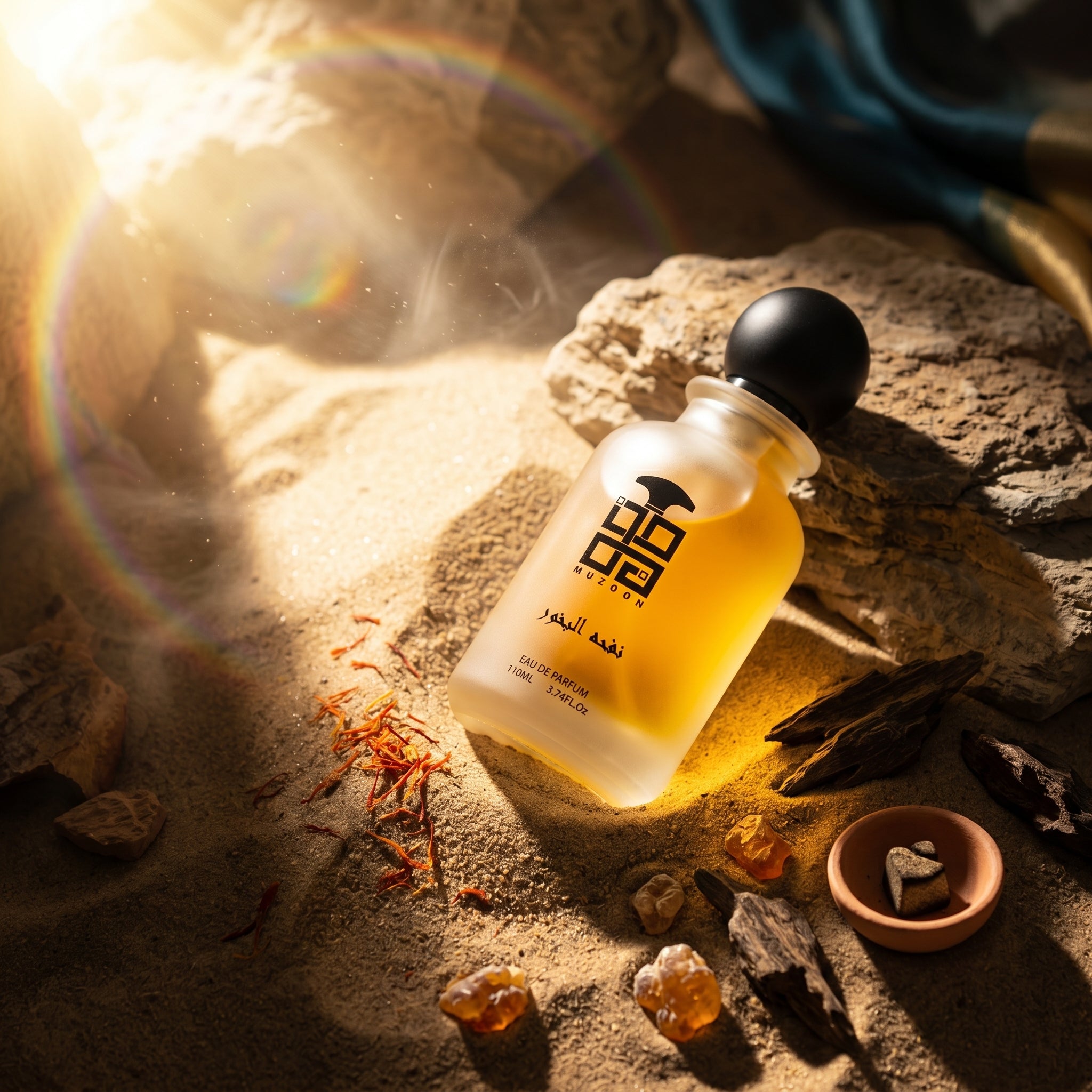 Nafhat Albukhour Muzoon lifestyle — shop arabic oud perfume online in Oman