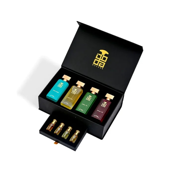 Feelings Box luxury perfume gift set by Muzoon — best arabic perfume store in Oman