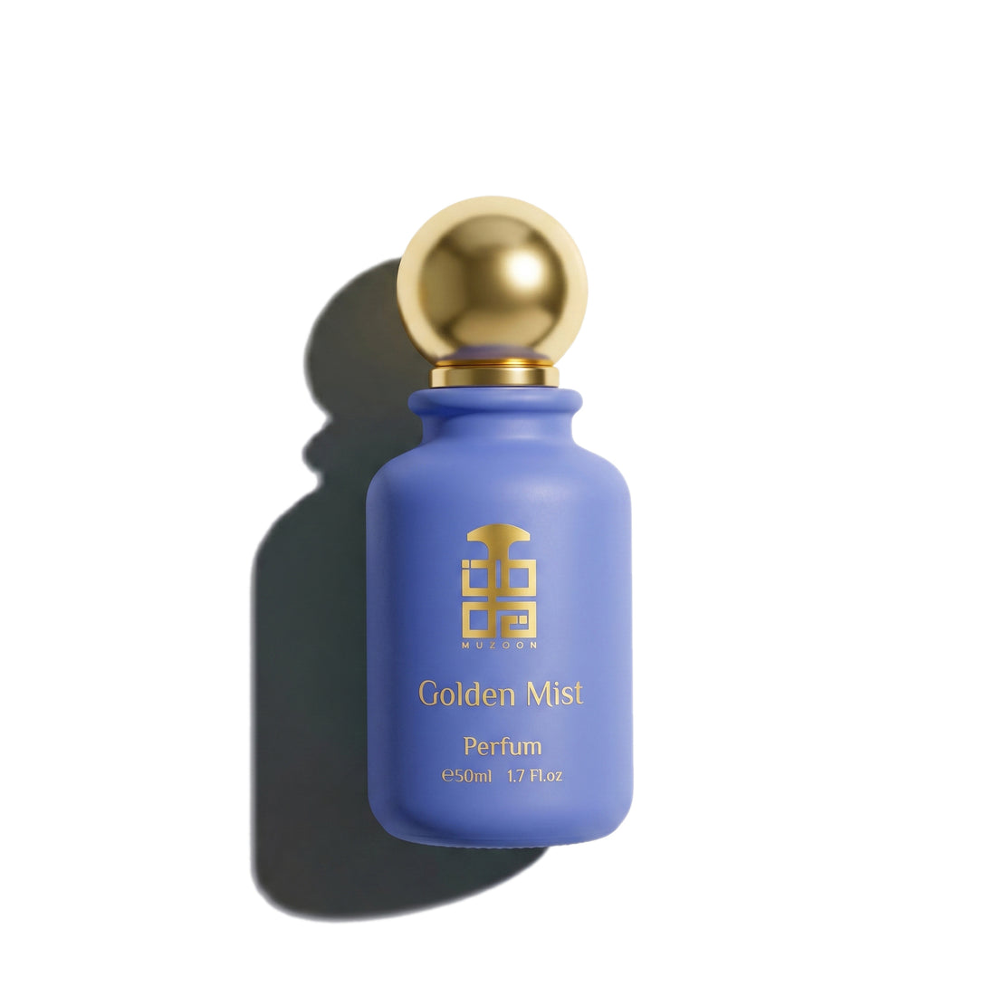 Golden Mist 50ML perfume bottle by Muzoon — buy luxury arabic floral fragrance online in Oman