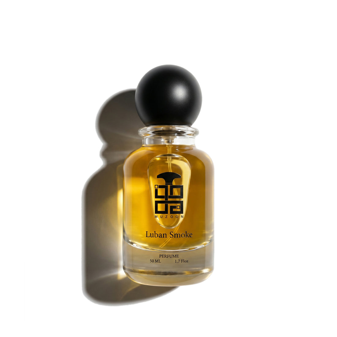 Luban Smoke 60ML perfume bottle by Muzoon — buy arabic oud frankincense perfume online in Oman