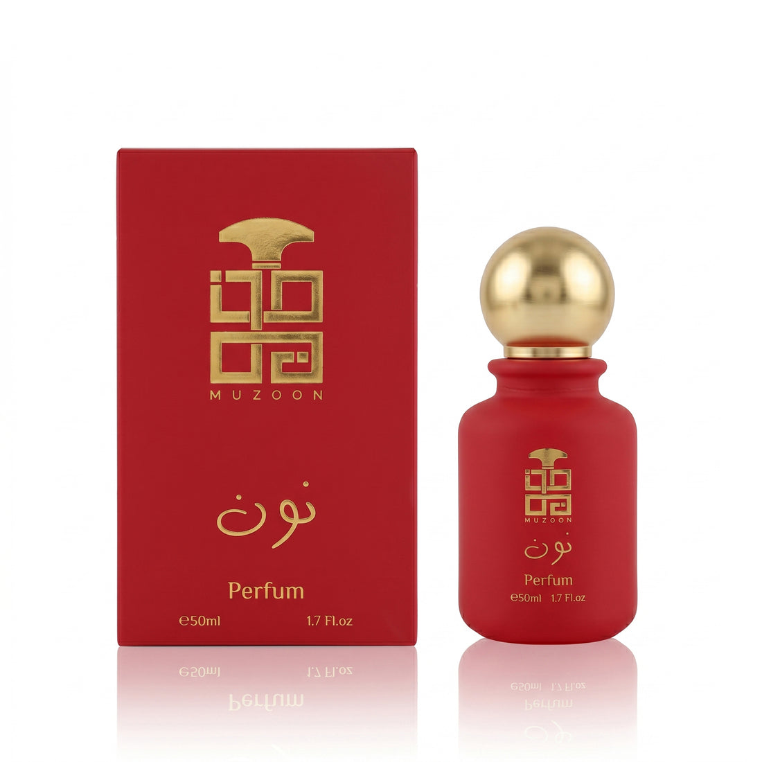 Noon 50ML perfume bottle by Muzoon — buy floral arabic perfume for women online in Oman