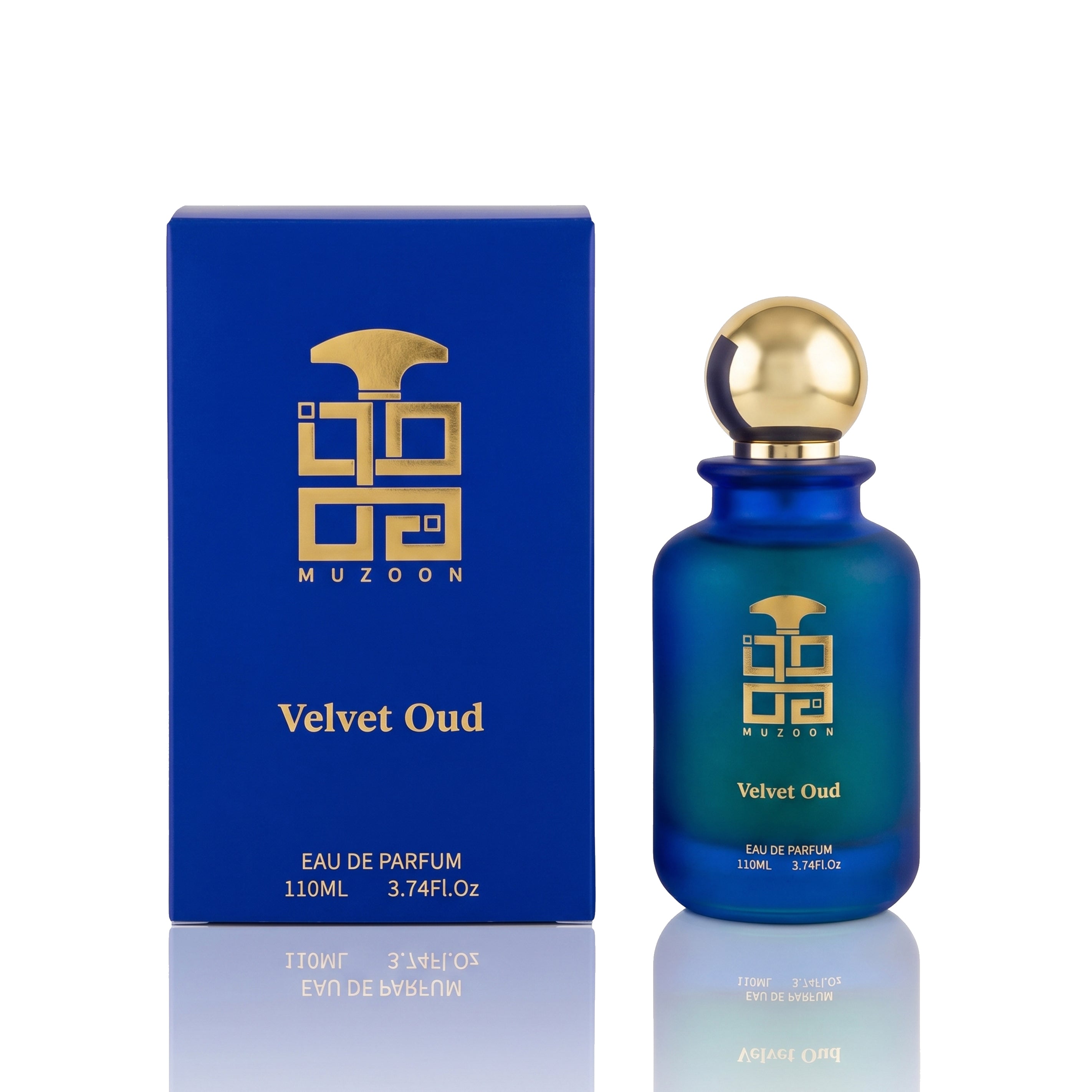 Velvet Oud box by Muzoon — shop best arabic perfume store in Dubai and Saudi Arabia