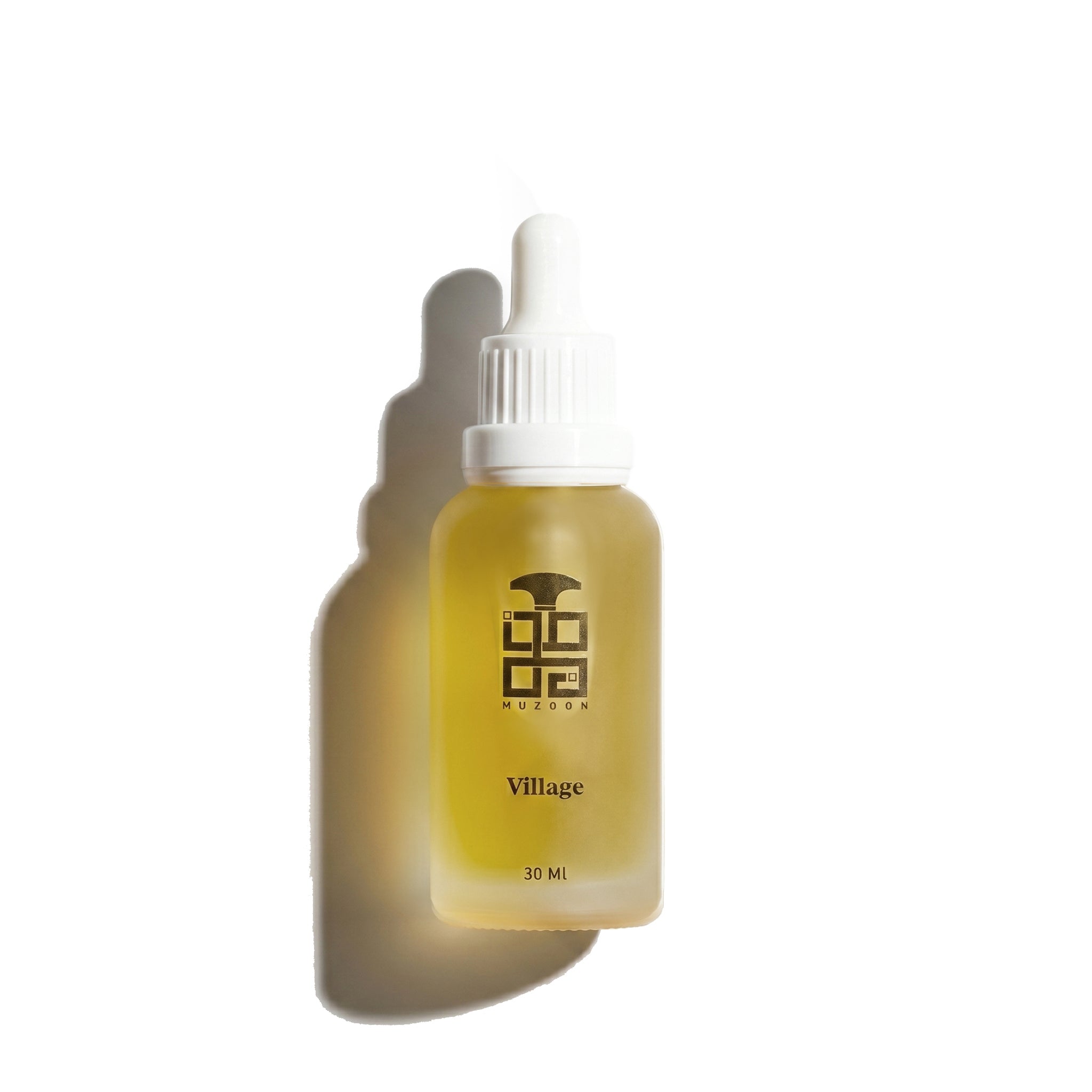 Village Droplet Perfume Oil by Muzoon ��������� 30ml golden frosted glass dropper bottle | Arabic Perfum